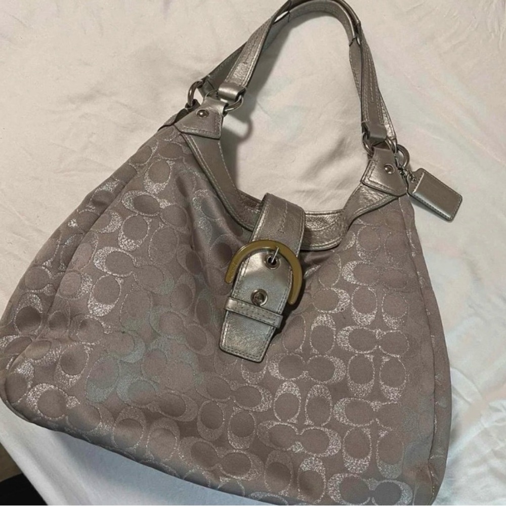 Elegant Silver Handbag